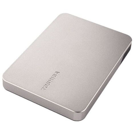 Disque dur externe - TOSHIBA - Canvio Flex - 1 To - Argent - Performance élégante (1/4)