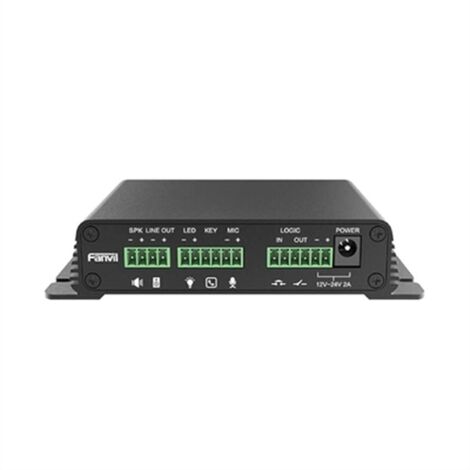 Fanvil PA2S  Passerelle VoIP  2 ports RJ45 100 Mbps PoE, entrée et sortie audio (1/3)