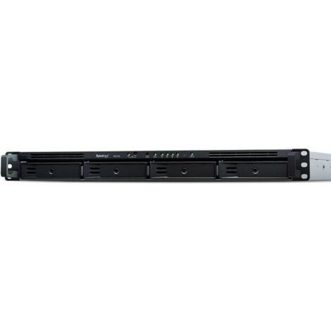 Baie de disques Synology RX418 (1U) Noir. Gris (1/3)