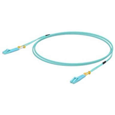 Ubiquiti UbiQuiti Networks UniFi ODN 1m - 1 m - OM3 - LC - LC - Male connector / Male connector - Couleur aqua (UOC-1) (1/3)