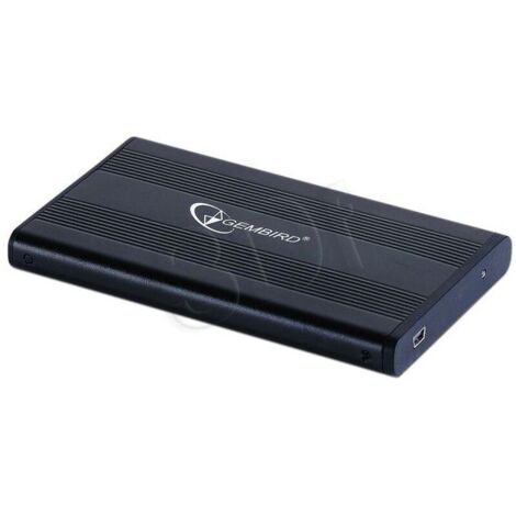 Boîtier pour disque dur Gembird EE2-U2S-5, noir, 2,5 pouces (1/2)