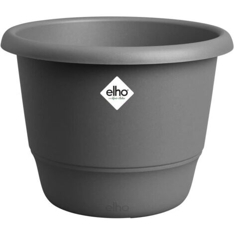 Pot de fleur ELHO Amiga Round 25 Noir 5 L (1/4)