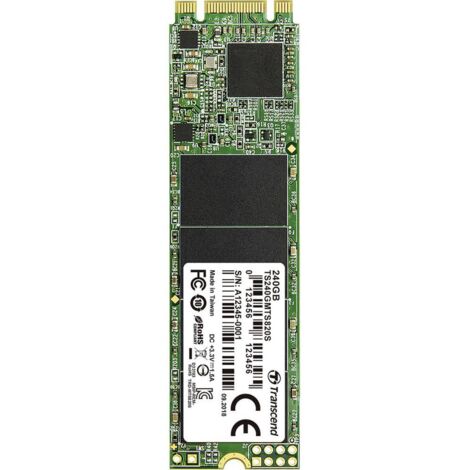 Transcend MTS820 M.2 240 Go Série ATA III 3D NAND (1/3)