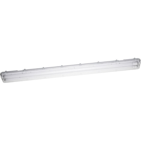 OSRAM Réglette LED étanche Submarine, 2x19W, blanc neutre 4000K, 3800lm, IP65, résistante à la poussière et aux projections d'eau, pour caves et garages (1/5)