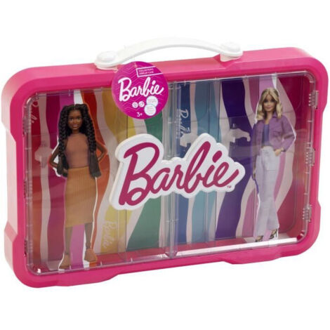 Mallette vitrine Barbie - KLEIN - 5808 - Pour 6 poupées avec fermoir lumineux - Des 3 ans (1/5)