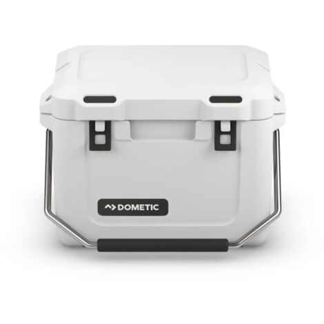 Glaciere isotherme - DOMETIC - Patrol 20 - 19L - Poignée de transport inox - Conserve la glace plusieurs jours - Blanc