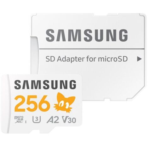 Carte mémoire micro SD Samsung Sonic PRO Plus 256 Go (1/5)