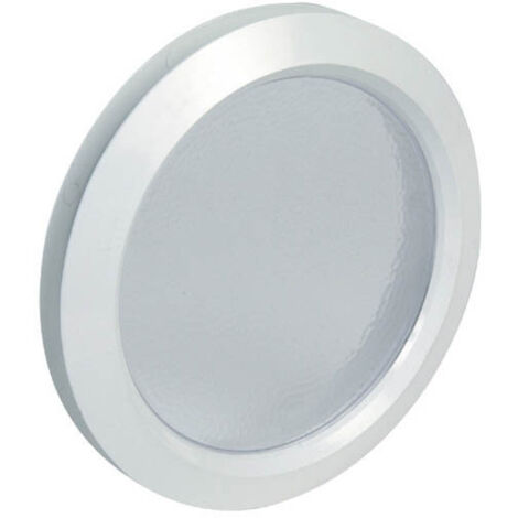 Nicoll – Hublot décoratif rond Ø250 vitre incolore – Pour intérieur/extérieur – Pose à visser – Ouverture Ø218 – Épaisseur panneaux 17 à 39mm