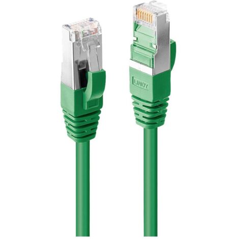 LINDY 47680 RJ45 Câble réseau, câble patch CAT 6a S/FTP 3.00 m vert 1 pc(s) A746783 (1/2)