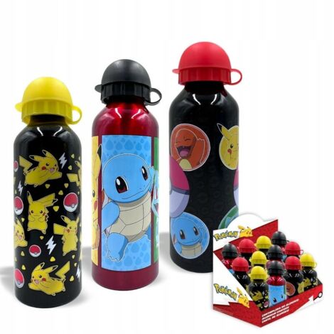 Bouteille en aluminium Pokémon 500 ml PK00014 Kids Euroswan p12 3wz, prix mixte pour 1 (1/4)