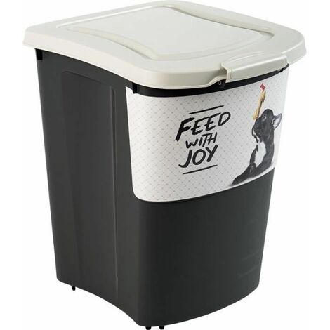 Rotho Container A Croquettes Verseur Archies Avec Pelle 38 L Pour Chien Et Chat