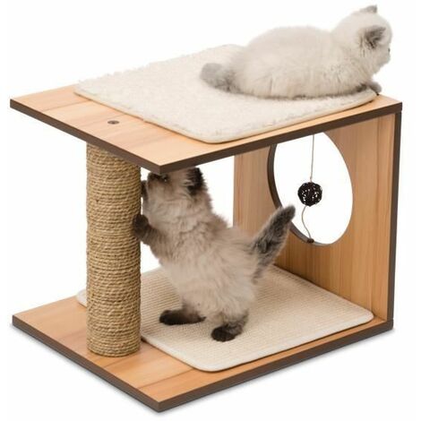 Arbre A Chat Vesper V Stool Naturel H37cm