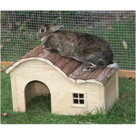kerbl Nature maison pour rongeurs marron 30x20x19 cm