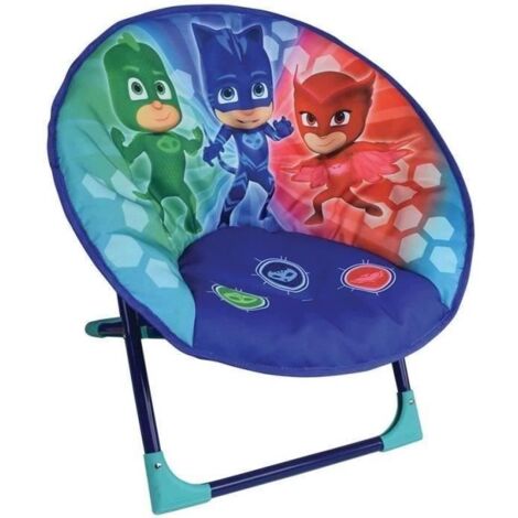 Fun-House SillĂłn Plegable PJ Masks bleu confortable enfants (1/5)