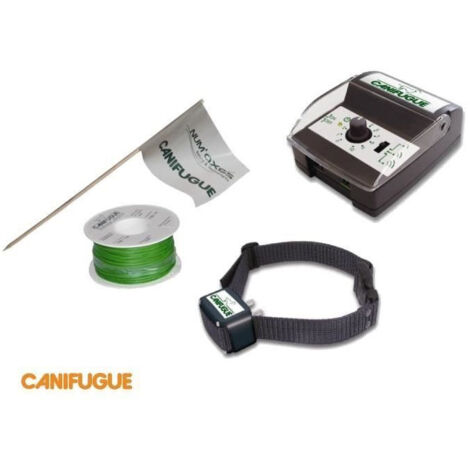 CANIFUGUE Cloture et collier anti-fugue pour chien