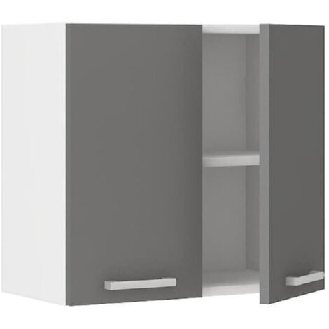 ULTRA Meuble haut de cuisine L 60 cm - Gris