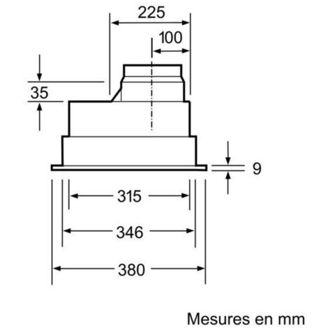 Groupe filtrant 618m³/h BOSCH 53cm, 1139504