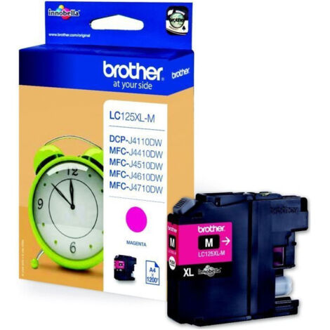 Brother Tintenpatrone LC125XLM 1.200Seiten magenta (1/2)