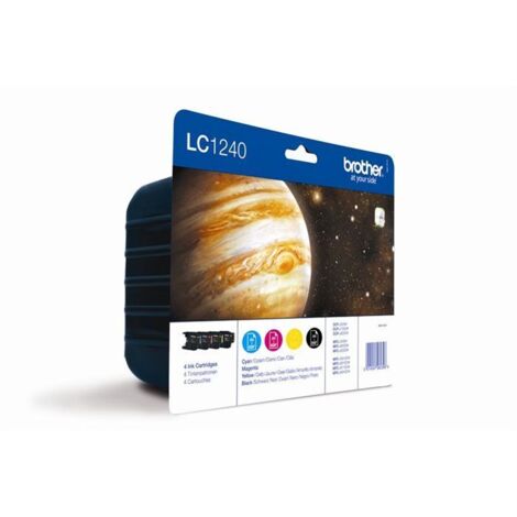 Ink-jet brother lc-1240 pack 4 colores -600pag- mfc-j6510dw mfc-j6710dw mfc-j6910dw (1/2)