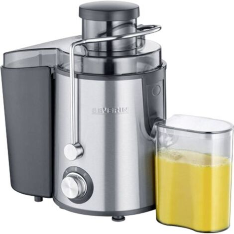 Extracteur de jus 400 W – Acier inoxydable – Vitesse 19 000 tours/min – Capacité 500 ml – Système anti-goutte – Severin - S162581