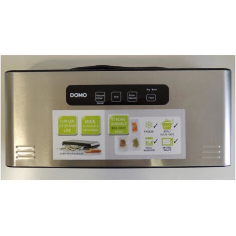 DOMO DO327L Soudeuse sous vide avec 20 sacs inclus
