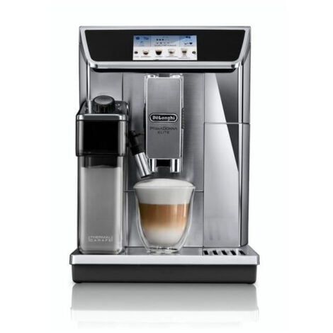 DELONGHI ECAM 650.75.MS Machine expresso automatique avec broyeur PrimaDonna Elite - Inox