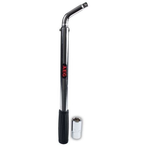 AEG – Clé dynamométrique 100 N·m – Acier chrome-vanadium – Douille réversible 17/19 mm – Poignée antidérapante ergonomique