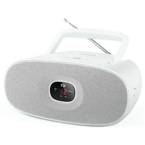 Radio cd portable blanc - Muse - md202rdw