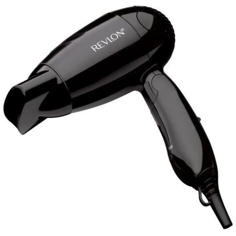 REVLON RVDR5305E - Seche-cheveux de voyage - 1200 W - 2 chaleurs - 2 vitesses - Poignee pliable bi-voltage