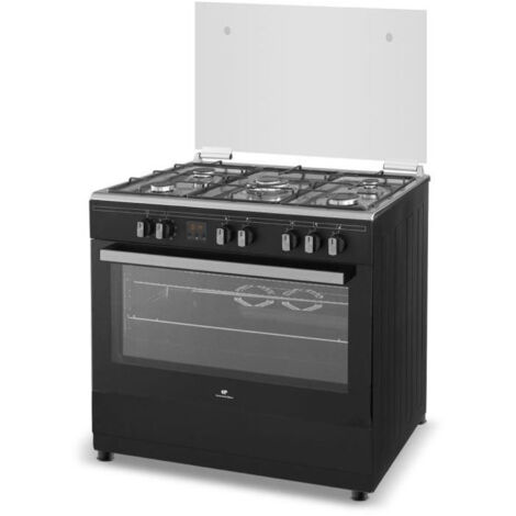 Cuisinière vitrocéramique CONTINENTAL EDISON CECV60FCB - 4 feux