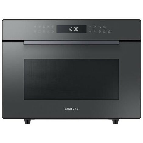 Samsung – Micro-ondes à poser 35L 900W noir – Cuisson vapeur et Air Fry – 25 programmes automatiques – MC35R8058KC