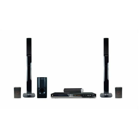 THOMSON THC385 Home Cinema 5.1 DVD Upscaling 1080p 500 W Bluetooth Karaoké