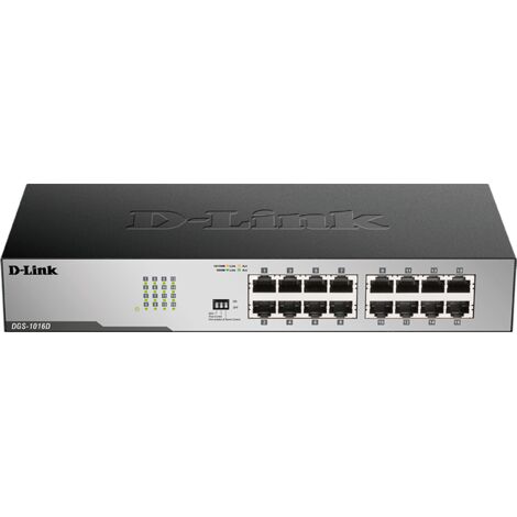 Switch Ethernet DLINK DGS-1016 D (1/4)