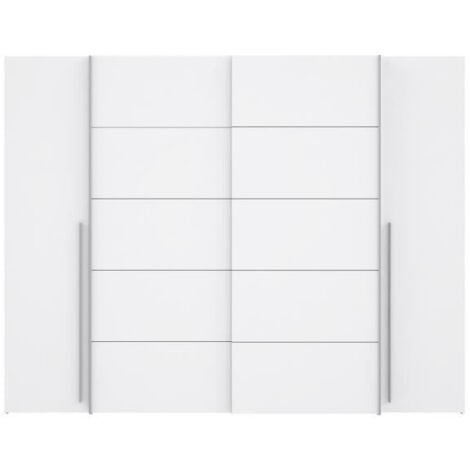 But - Armoire 2 portes coulissantes 2 portes battantes L.200 cm