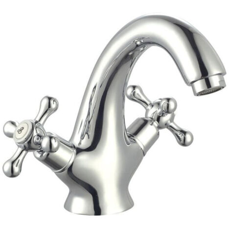 ROUSSEAU Robinet melangeur mecanique lavabo Beverley - Fixe (1/6)