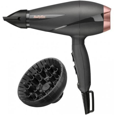 Seche-cheveux - BaByliss - 6709DE Smooth Pro 2100 - Moteur AC - Fabriqué en Italie