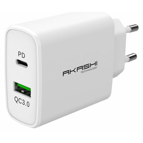 Chargeur secteur AKASHI ALTACQC38WH (1/4)