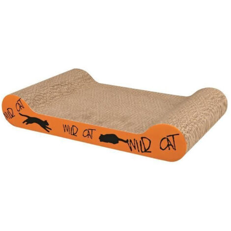 TRIXIE Plaque griffoir Wild Cat - Orange - Pour chat