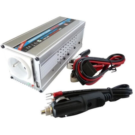 HTC Convertisseur 12 / 24 V Automatique 220 / 240 V 350 W USB 0,5 A (1/2)