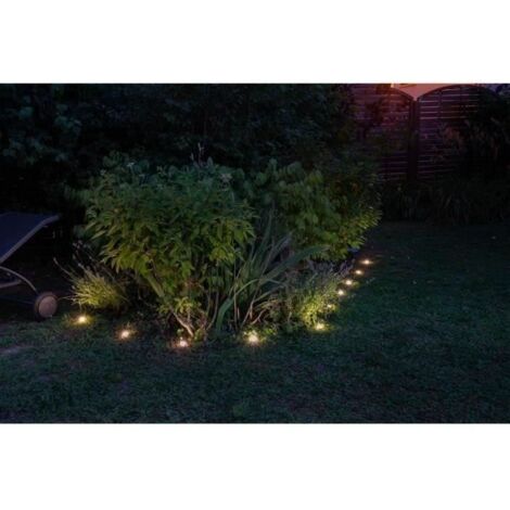 Guirlande solaire 5,5m : 10 spots à planter. Créez une ambiance moderne et épurée sans effort (1/10)