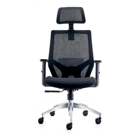 Chaise de travail ergonomique Urban Factory Noir (1/3)
