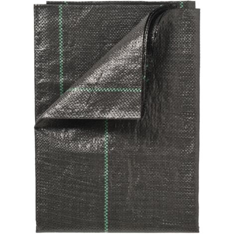 Toile géotextile tissée NATURE 100 g/m² 4,20 x 5 m noire traitée anti-UV (1/5)