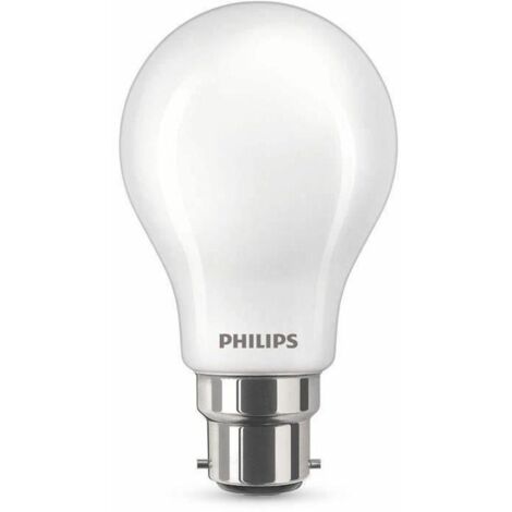 Philips ampoule LED Standard B22 40W Blanc Chaud Dépolie, Verre (1/3)