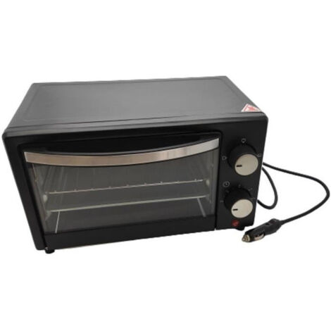 Mini four grill 24V 300W 9L – Deux éléments chauffants – 3 modes de cuisson – Minuterie 30 minutes pour cuisson rapide – Htc Equipement