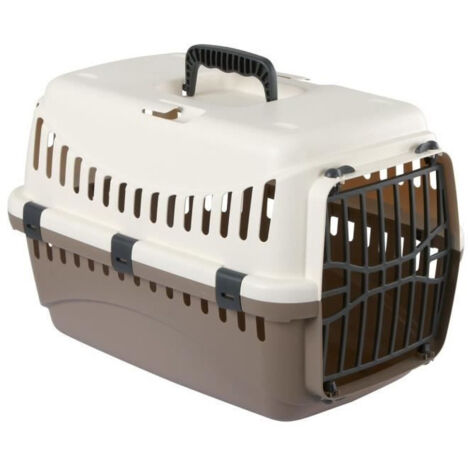 Kerbl Expedition caisse de transport crème et taupe (1/4)