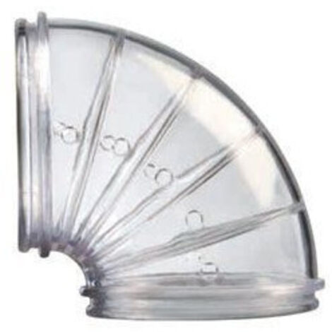Zolux Rody tubes coudés gris transparent pour rongeurs