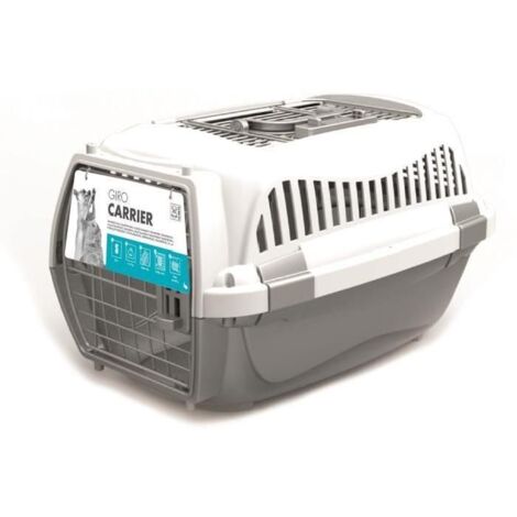 Sac de transport pour chien MPETS 57 x 36 x 32 - M - Gris et blanc (1/3)