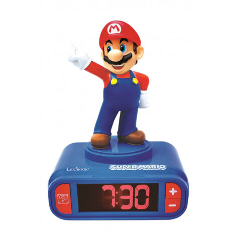 Réveil pour enfants Lexibook Super Mario avec effets sonores (1/10)
