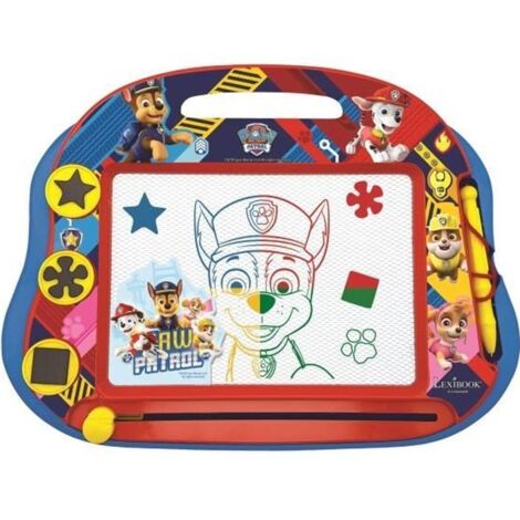 PAT PATROUILLE Ardoise magique format A5 avec accessoires magnetiques pour dessiner en couleurs - LEXIBOOK (1/5)