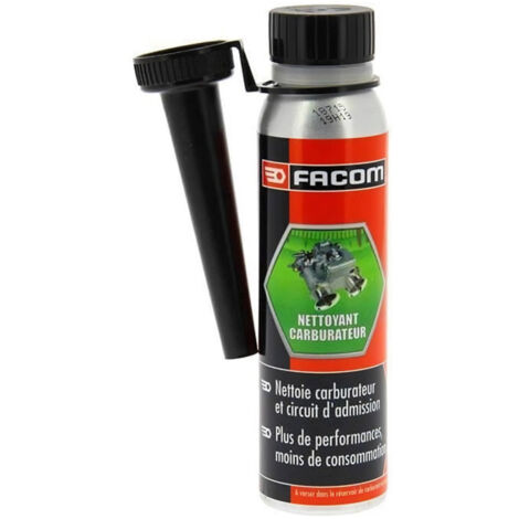 Facom – Nettoyant carburateur 200ml – Additif huile pour moteurs 2/4 temps – Améliore performances et réduit consommation – Compatible SP95 et SP98